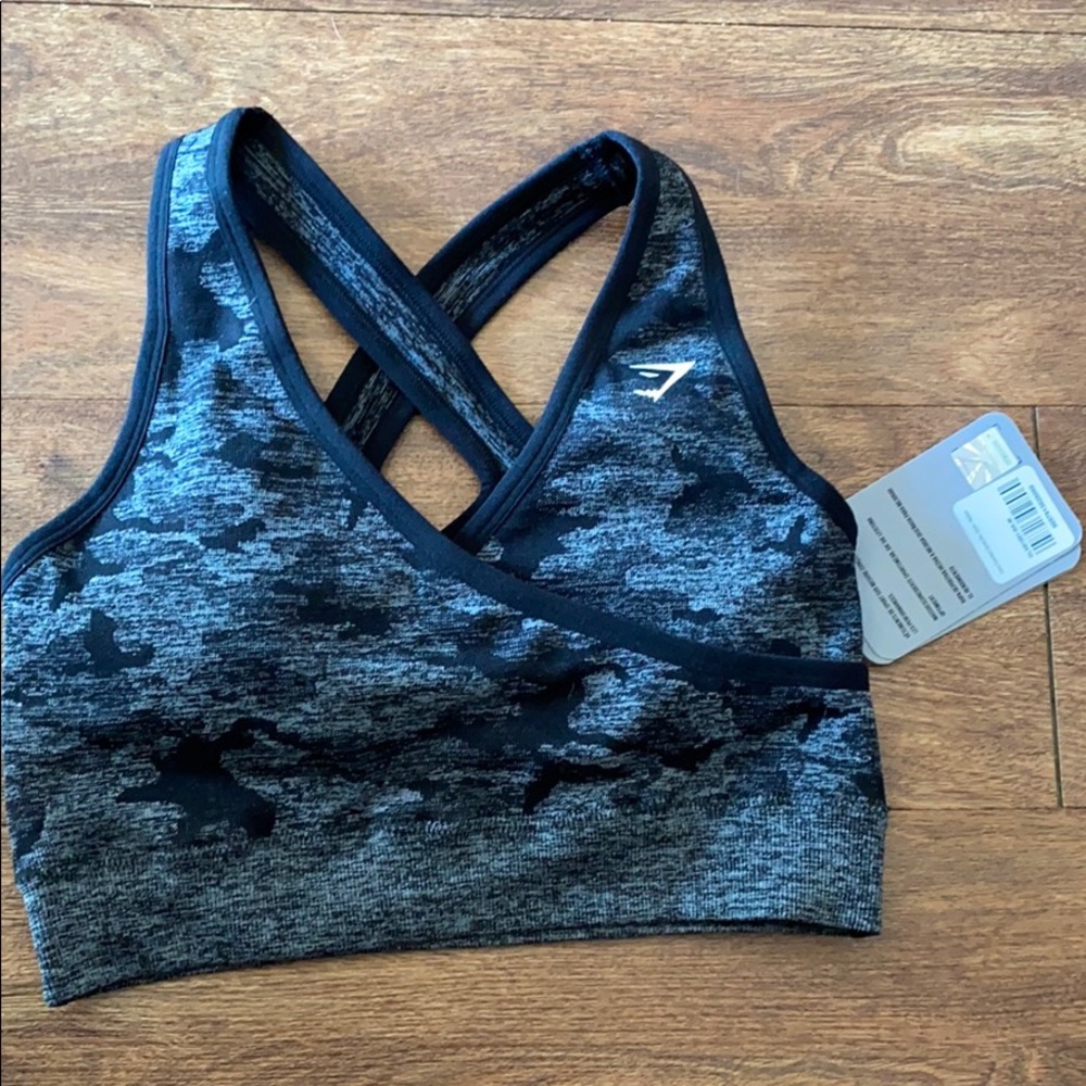 Gymshark Seamless Camo Bra